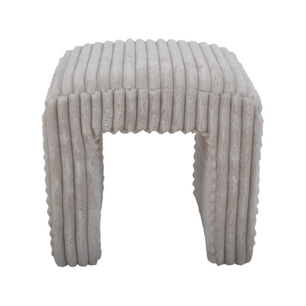 ΣΚΑΜΠΟ ΒΕΛΟΥΔΙΝΟ ΣΕ ΜΠΕΖ ΧΡΩΜΑ 43x35x41εκ. ANKOR 851843