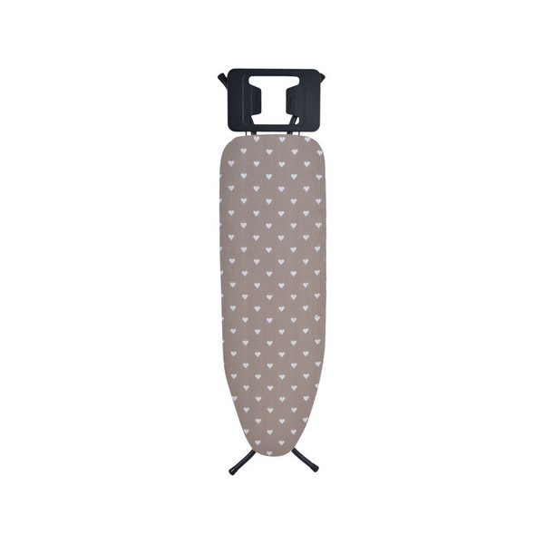 ΣΙΔΕΡΩΣΤΡΑ 34×110εκ ΜΑΥΡΗ ΜΑΤ 100% ΒΑΜΒΑΚΕΡΟ ΚΑΛΥΜΜΑ ΥΨΟΣ 60-88εκ. ANKOR 851973