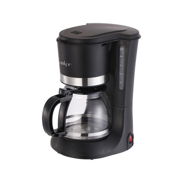 ΚΑΦΕΤΙΕΡΑ ΦΙΛΤΡΟΥ ANKOR 900W ΜΕ ΚΑΝΑΤΑ 1,2L ΜΑΥΡΗ 853700