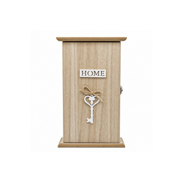 ΚΛΕΙΔΟΘΗΚΗ ΤΟΙΧΟΥ ΞΥΛΙΝΗ ΣΕ ΦΥΣΙΚΟ ΧΡΩΜΑ HOME 18x6x30,5εκ. ANKOR 855490