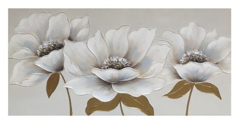 ΠΙΝΑΚΑΣ ΚΑΜΒΑΣ 120x60x3cm ΣΧΕΔΙΟ ΛΟΥΛΟΥΔΙΑ BD23B174B-1A