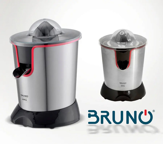 BRUNO ΗΛΕΚΤΡΙΚΟΣ ΣΤΙΦΤΗΣ ΣΥΝΕΧΟΥΣ ΡΟΗΣ 600W INOX-ΜΑΥΡΟ  BRN-0096