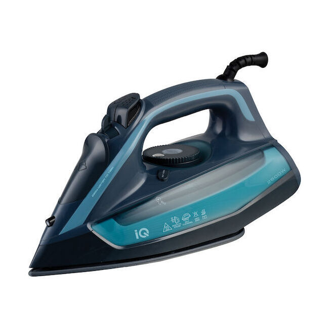 ΗΛΕΚΤΡΙΚΟ ΣΙΔΕΡΟ IQ 2600watt ΜΕ ΚΕΡΑΜΙΚΗ ΠΛΑΚΑ ΚΑΙ ΣΥΝΕΧΟΜΕΝΗ ΠΑΡΟΧΗ 30g/min  EI-855