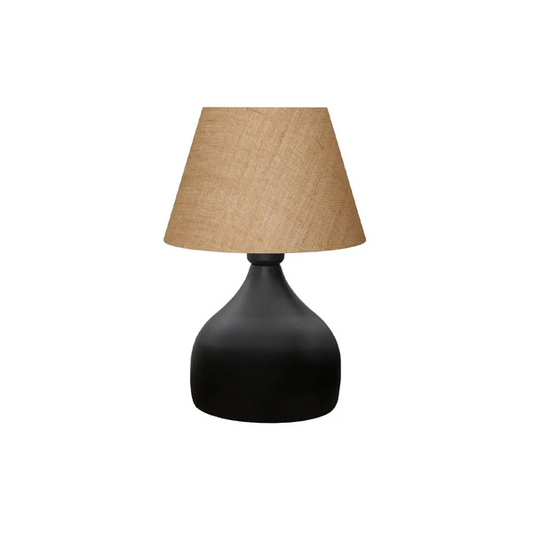 ΦΩΤΙΣΤΙΚΟ ΕΠΙΤΡΑΠΕΖΙΟ Hubert Megapap ΥΦΑΣΜΑ/ΜΕΤΑΛΛΟ ΧΡΩΜΑ ΚΑΦΕ/ΜΑΥΡΟ 22x14x32εκ. GP029-0014,3