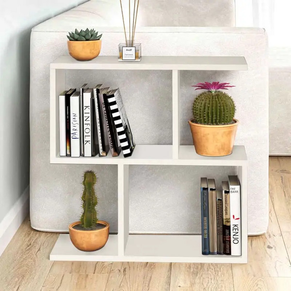 ΒΟΗΘΗΤΙΚΟ ΤΡΑΠΕΖΙ Homemania Megapap 60x20x60εκ. ΣΕ ΛΕΥΚΟ ΧΡΩΜΑ GP037-0018,3