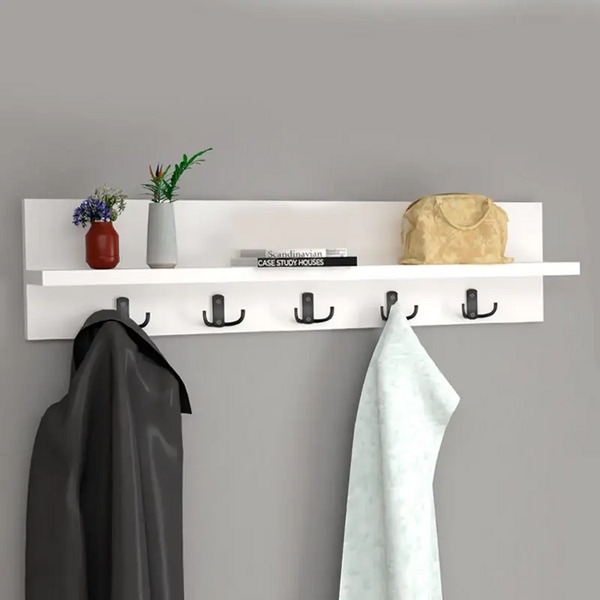 ΚΡΕΜΑΣΤΡΑ ΤΟΙΧΟΥ Kery Megapap 80x11x18εκ. ΛΕΥΚΟ ΧΡΩΜΑ GP041-0025,1