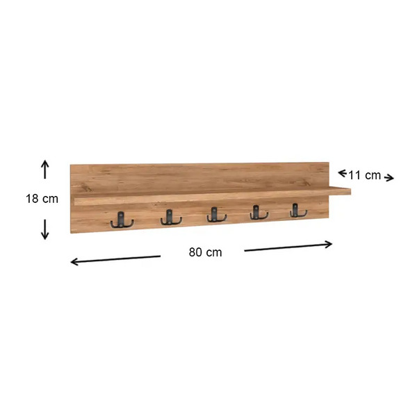 ΚΡΕΜΑΣΤΡΑ ΤΟΙΧΟΥ Kery Megapap 80x11x18εκ. Pine Oak ΧΡΩΜΑ GP041-0025,2 ΚΡΕΜΑΣΤΡΑ ΤΟΙΧΟΥ Kery Megapap 80x11x18εκ. Pine Oak ΧΡΩΜΑ GP041-0025,2