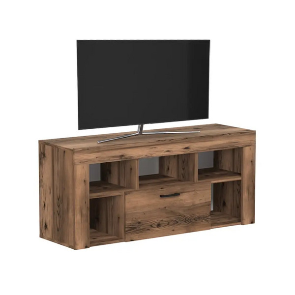 ΕΠΙΠΛΟ ΤΗΛΕΟΡΑΣΗΣ Midili Megapap 135x42x60,7εκ. ΧΡΩΜΑ ΚΑΠΝΙΣΤΗΣ ΚΑΡΥΔΙΑΣ GP041-0082,2