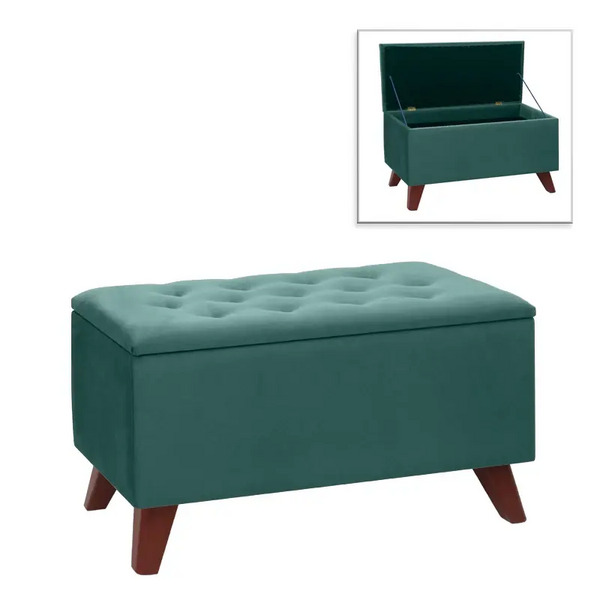 ΣΚΑΜΠΟ-ΤΑΜΠΟΥΡΕ Lotus Megapap 90x40x50εκ. ΒΕΛΟΥΔΙΝΟ ΧΡΩΜΑ ΚΥΠΑΡΙΣΣΙ GP043-0101,3