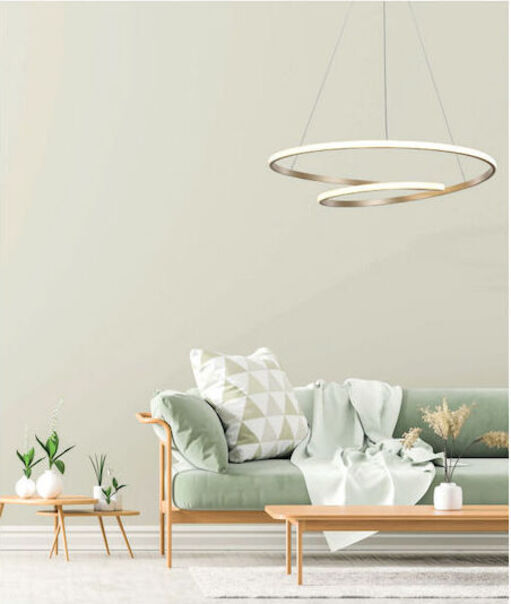 ΦΩΤΙΣΤΙΚΟ ΟΡΟΦΗΣ LED 25W 4000K Φ40cm ΧΡΥΣΟ POWERTECH HLL-0155 ΦΩΤΙΣΤΙΚΟ ΟΡΟΦΗΣ LED 25W 4000K Φ40cm ΧΡΥΣΟ POWERTECH HLL-0155