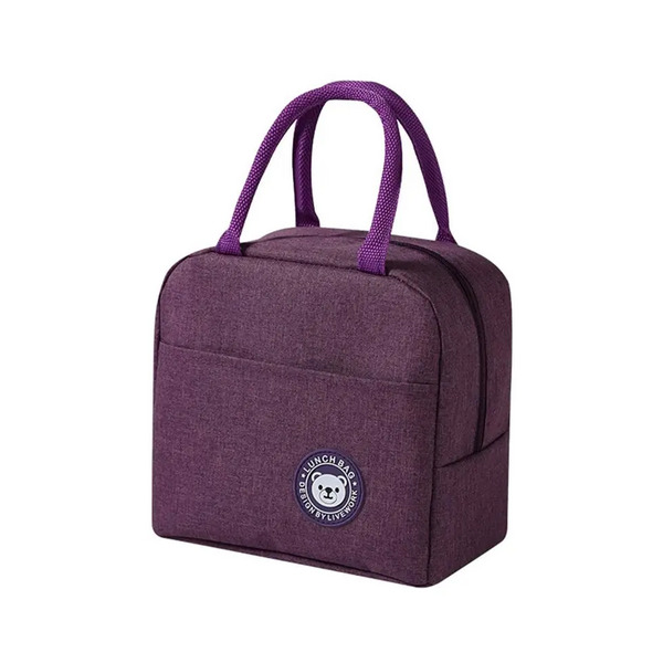 ΙΣΟΘΕΡΜΙΚΗ ΤΣΑΝΤΑ 7L ΑΔΙΑΒΡΟΧΗ ΜΩΒ 23x13x21cm  HUH-0011