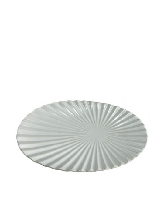 ΔΙΑΚΟΣΜΗΤΙΚΗ ΚΕΡΑΜΙΚΗ ΑΝΑΓΛΥΦΗ ΛΕΥΚΗ ΠΙΑΤΕΛΑ 39×2.5×4.5cm L0021A-W