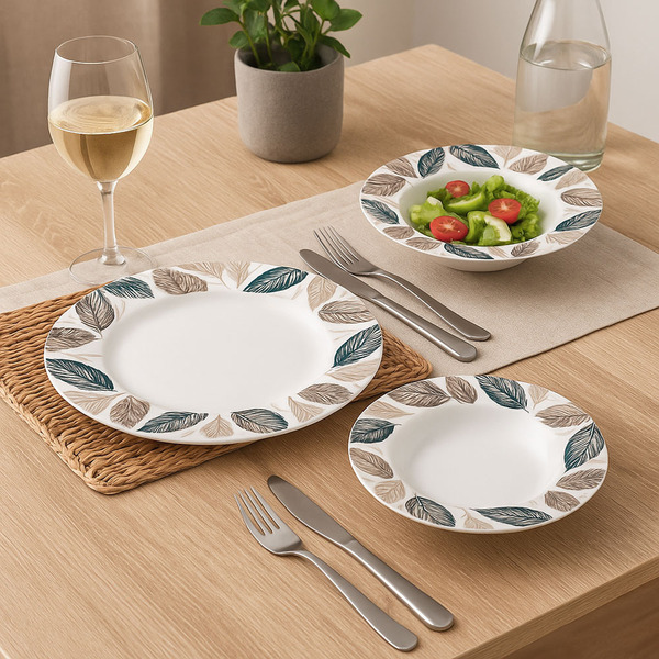 ΣΕΡΒΙΤΣΙΟ ΠΙΑΤΩΝ ΠΟΡΣΕΛΑΝΙΝΟ 18ΤΜΧ ΜΕ ΣΧΕΔΙΟ ΠΕΤΡΟΛ ΚΑΙ ΓΚΡΙ ΦΥΛΛΑ ANKOR R2406-18 ΣΕΡΒΙΤΣΙΟ ΠΙΑΤΩΝ ΠΟΡΣΕΛΑΝΙΝΟ 18ΤΜΧ ΜΕ ΣΧΕΔΙΟ ΠΕΤΡΟΛ ΚΑΙ ΓΚΡΙ ΦΥΛΛΑ ANKOR R2406-18