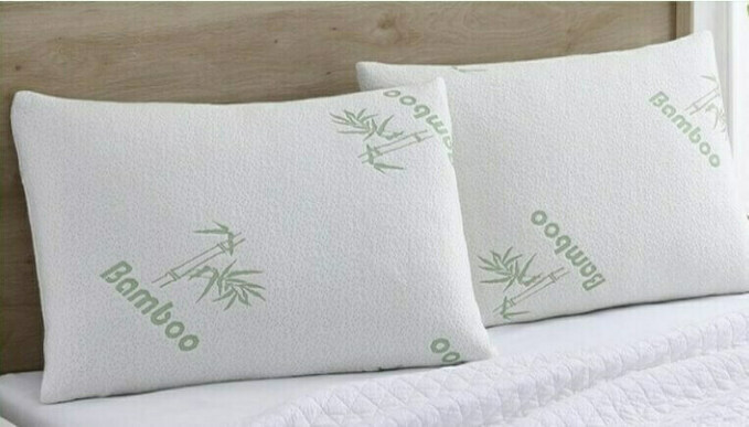 ΣΕΤ 2 ΤΜΧ ΚΑΛΥΜΜΑ ΜΑΞΙΛΑΡΙΟΥ BAMBOO ΑΔΙΑΒΡΟΧΟ 50Χ70 CM SIDIRELA Ε-3445